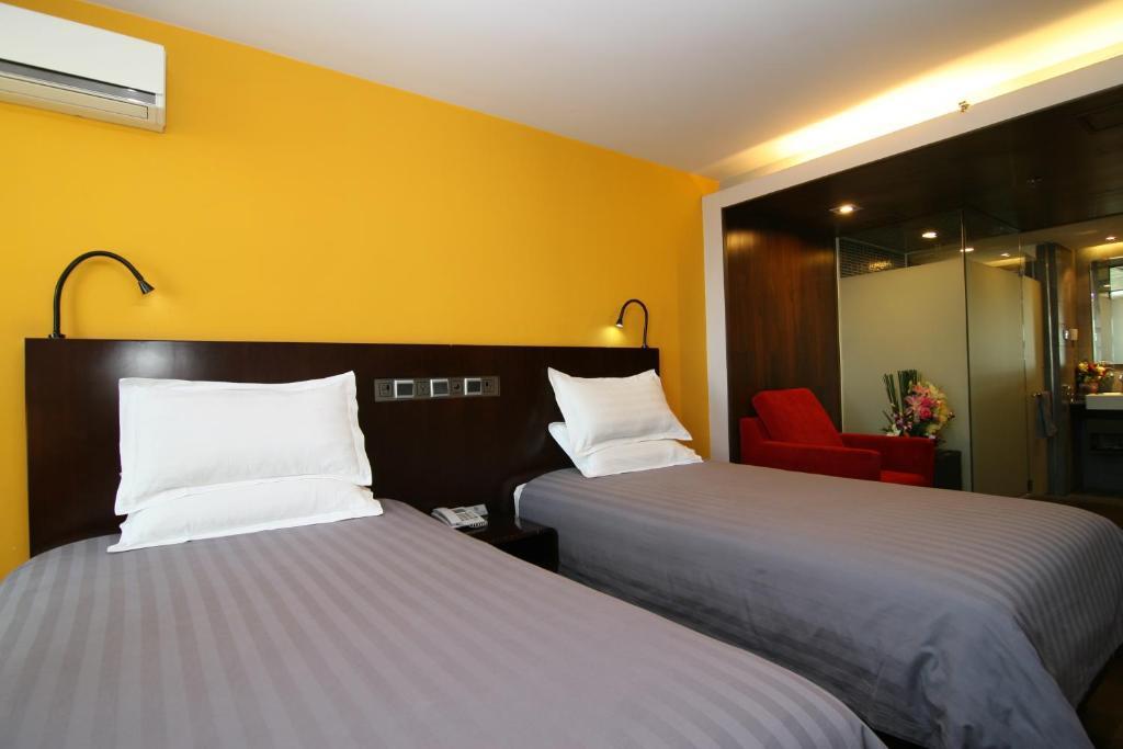 Fx Hotel Zhongguancun Peking Zimmer foto